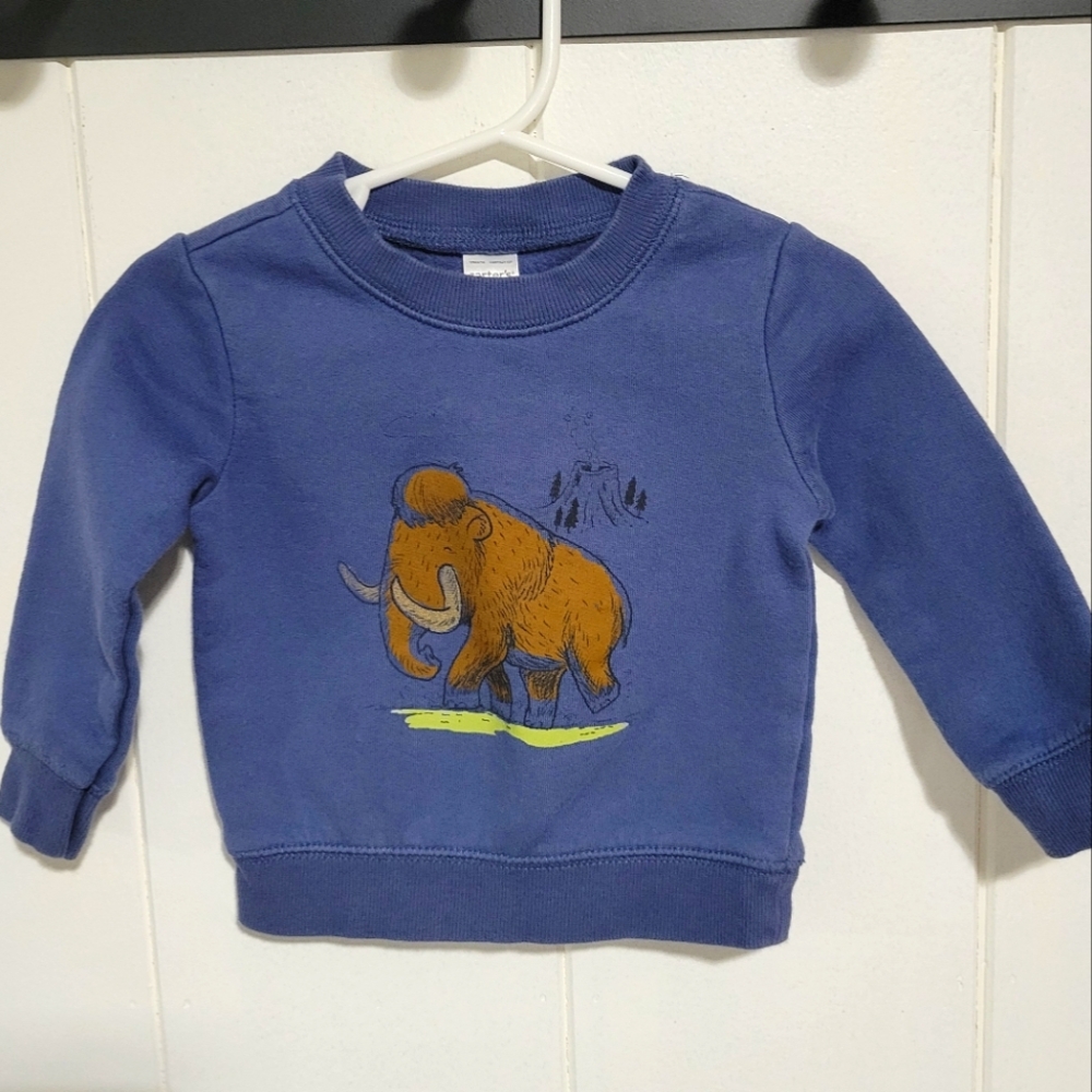 Carters Mammoth Fleece Sweatshirt 12M